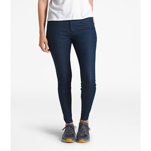 NWT North Face Skinny Tungsted Denim Pants - Picture 1 of 6